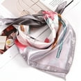 thumbnail image 1 of Siminsem Women Silk Hair Scarf Multi Purpose Bandana Gift Set Rodeo Wild Rag Head Wrap for Sleeping Large Square Hair Ribbon Bandana Neck Scarf Cowgirl Outfit Accessories, As shown, 50X50, 1 of 2