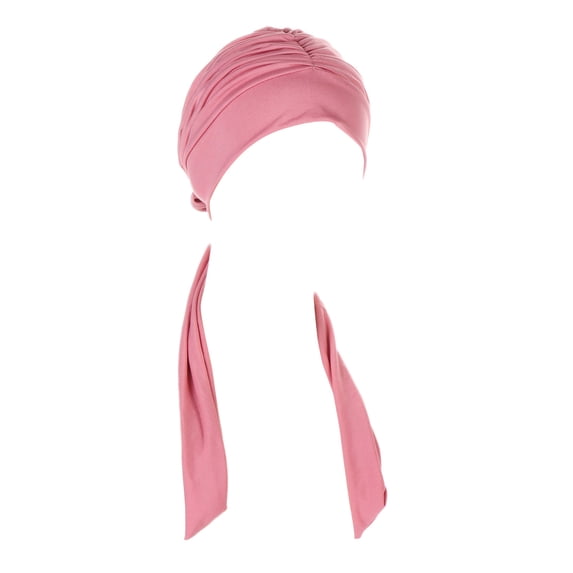 Siminsem Women's Casual Muslim Turban Cap Headwear Under $8 Everyday Soft Stretchy Jersey Headwrap Hat Breathable One-Piece Pull-On Hijab Cap for Daily Prayer Home Work and Errands