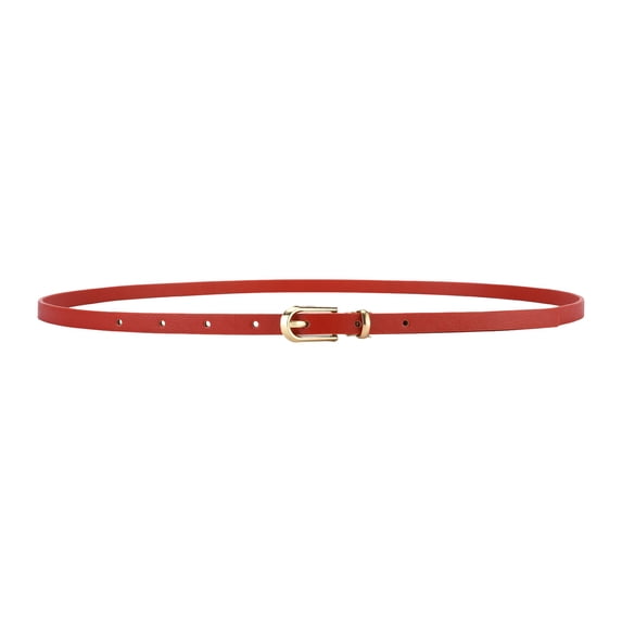 Siminsem Women's Classic Simple Detachable Slimming Leather Belt Under $8 Adjustable Snap-Off Buckle Tummy Control Waist Strap for Jeans Dresses and Trousers