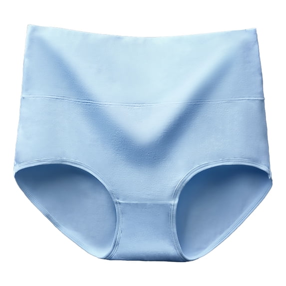 Siminsem Women's High Waisted Shapewear Underwear Tummy Control Butt Lifter Panties Seamless Body Shaper with Double Layer Crossover Anti-Roll Waistband for Postpartum Daily Wear S-XXL, F,XXXL