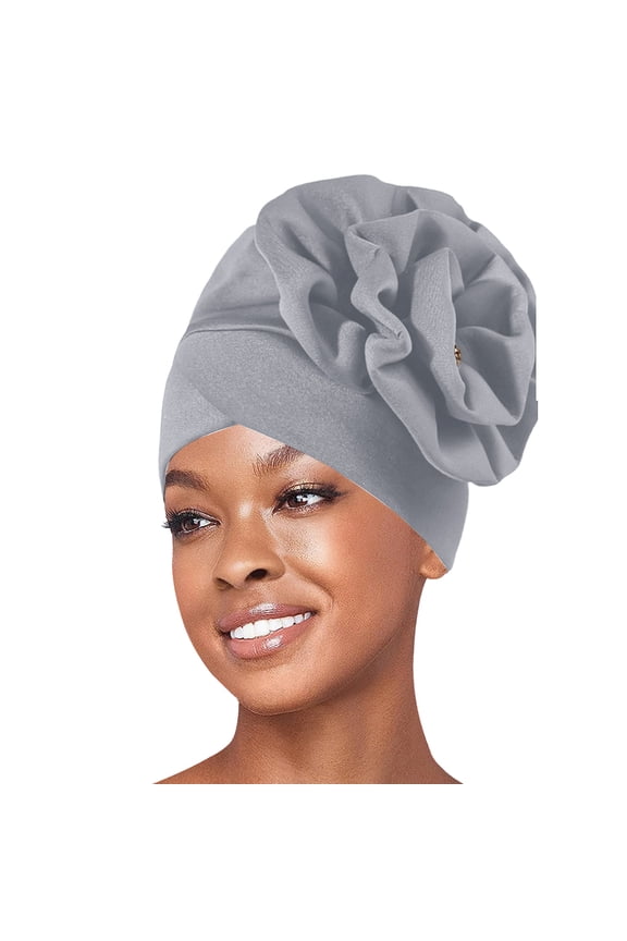 Women's Large Elastic Comfort Flat Hat Under $10 Monochrome Stacked Knit Beanie with Layered Ribbed Texture Stretchy Close-Fit Skull Cap for Daily Casual Wear Travel