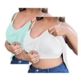 thumbnail image 1 of Siminsem Women's Plus Size Tank Top with Built in Bra Loose Fit Sleeveless Flowy Swing Top Racerback Summer Yoga Shirt 2 Pack Casual Comfort Cami, W,M, 1 of 9