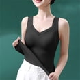 thumbnail image 1 of Siminsem Women's Sleeveless Mastectomy Top with Pockets Built in Shelf Bra Post Surgery Recovery Tank Top Breast Prosthesis Pocketed Camisole Soft Modal Cami, Black,XXXXL, 1 of 9