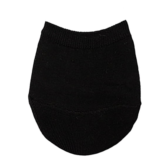Siminsem Women's Toe Topper Liner Half Socks Under $5 Non-Slip Forefoot Cover Thin Short Socks for Flats Mules Loafers Slippers