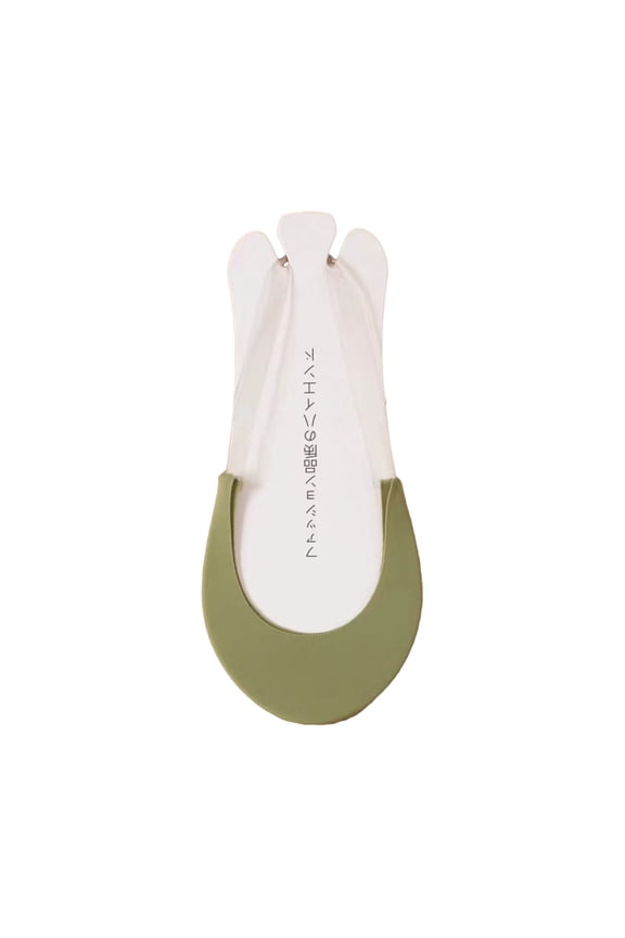 Women's Toe Topper Socks Under $5 Ultra Low Cut Thin Liner Invisible Non Slip Hidden Cotton Nylon Socks for Flats High Heels Loafers