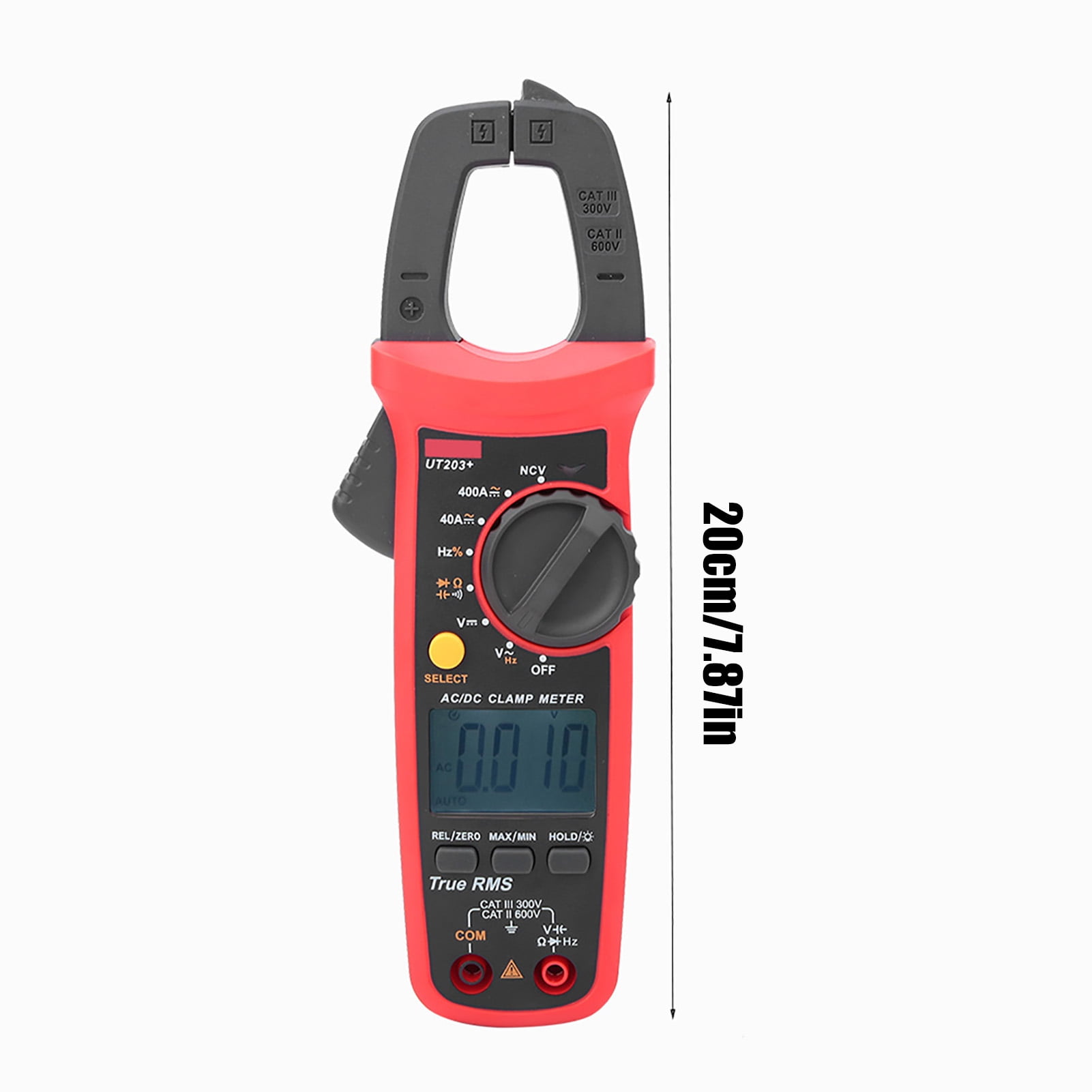 Simlug UT203 Industrial Digital Clamp Meter， Digital Automatic Range