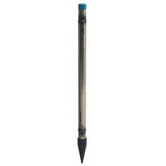 Simmons 1721-1 0 Heavy Duty Well Point, 1-1/4 In, 60 Ga, 30 In Pipe Length, Stainless Steel, Galvanized
