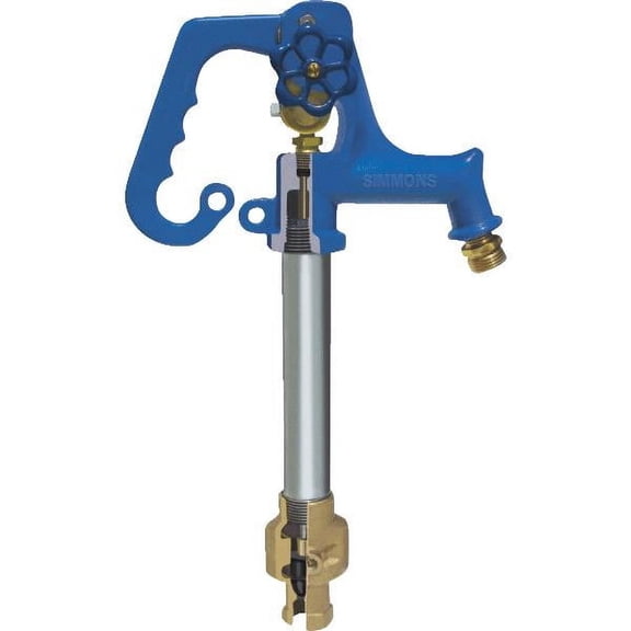Simmons 806LF Yard Hydrants, 6', Lead Free