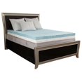 thumbnail image 1 of Simmons  Curv 4-inch Gel Memory Foam Mattress Topper Twin, 1 of 5