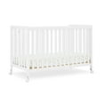 thumbnail image 1 of Simmons Kids Aria Full Size Portable Folding Crib - Greenguard Gold Certified, Bianca White, 1 of 11