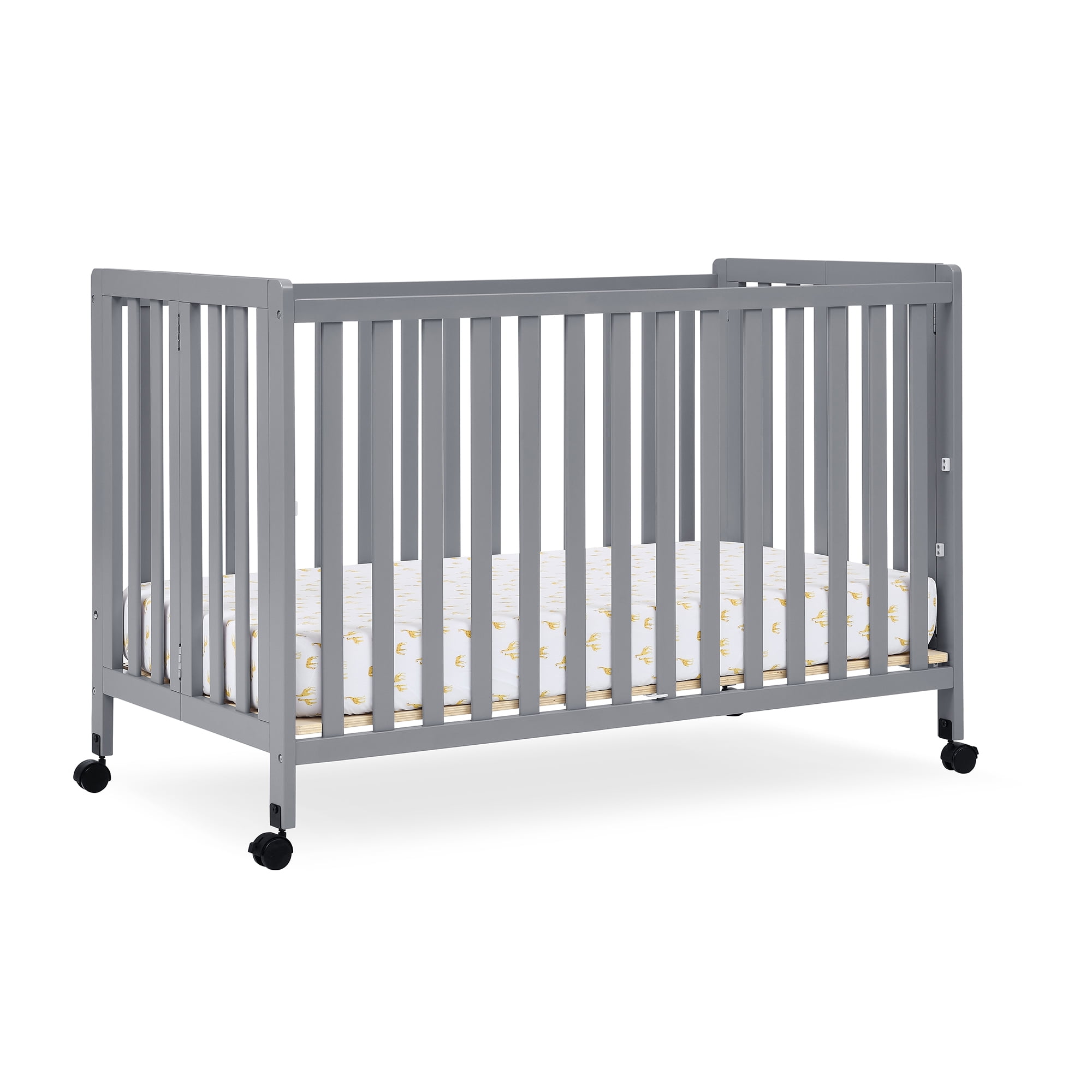 Simmons Kids Aria Full Size Portable Folding Crib - Greenguard