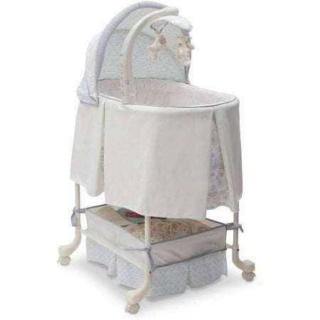 Simmons Kids Gliding Bassinet, Paisley
