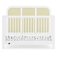 thumbnail image 1 of Simmons Kids Theo 6-in-1 Convertible Crib - Greenguard Gold Certified, Bianca White/Textured Almond, 1 of 12
