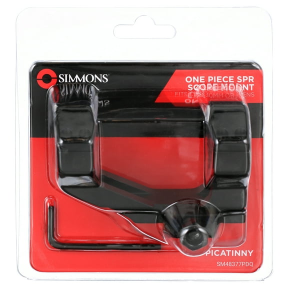 Simmons One Piece Mount, Matte Black, 1" to 30mm