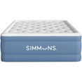 thumbnail image 1 of Simmons Rest Aire 17” Queen Size Air Mattress, Inflatable Bed with Built-In Pump Best for Camping, Guests, Travel, Safety Auto Shutoff, 1 of 13