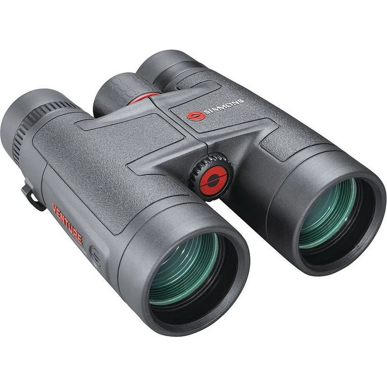 Simmons Venture 10x42mm Binoculars, Black, Roof Prism, 8971042R