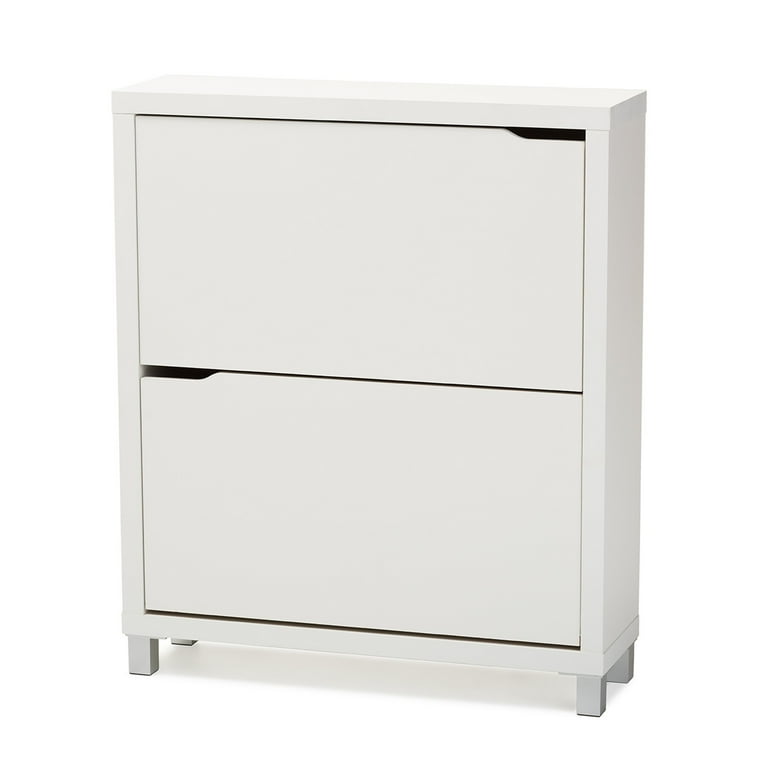 Baxton Studio Simms Dark Brown Modern Shoe Cabinet Baxton Studio Simms Dark Brown Modern Shoe Cabinet