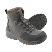 Simms M's Freestone Wading Boots - Rubber Soles Color: Gunmetal, Size: 10