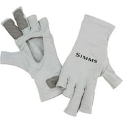 Simms Men's SolarFlex UPF Sun Glove (Sterling, M)