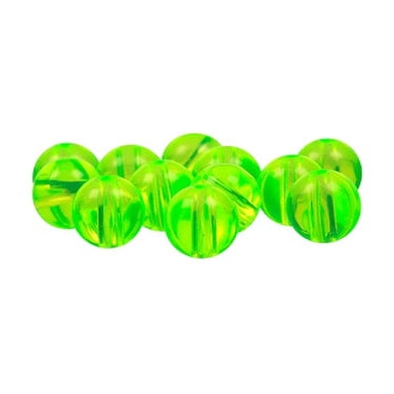 Simon Acrylic Beads, 6MM (24 count) Chartreuse
