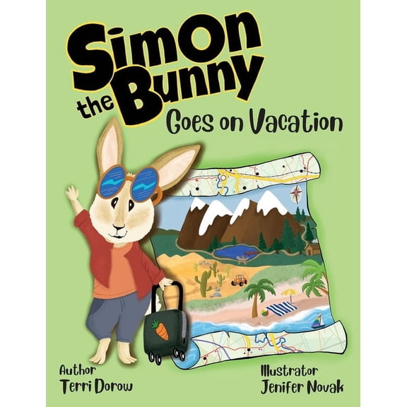 Simon Book Simon the Bunny Goes on Vacation, Book 2, (Paperback)