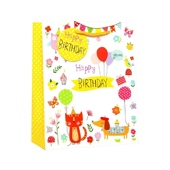 Simon Elvin Standard Juvenile Birthday Gift Bag (Pack Of 6)