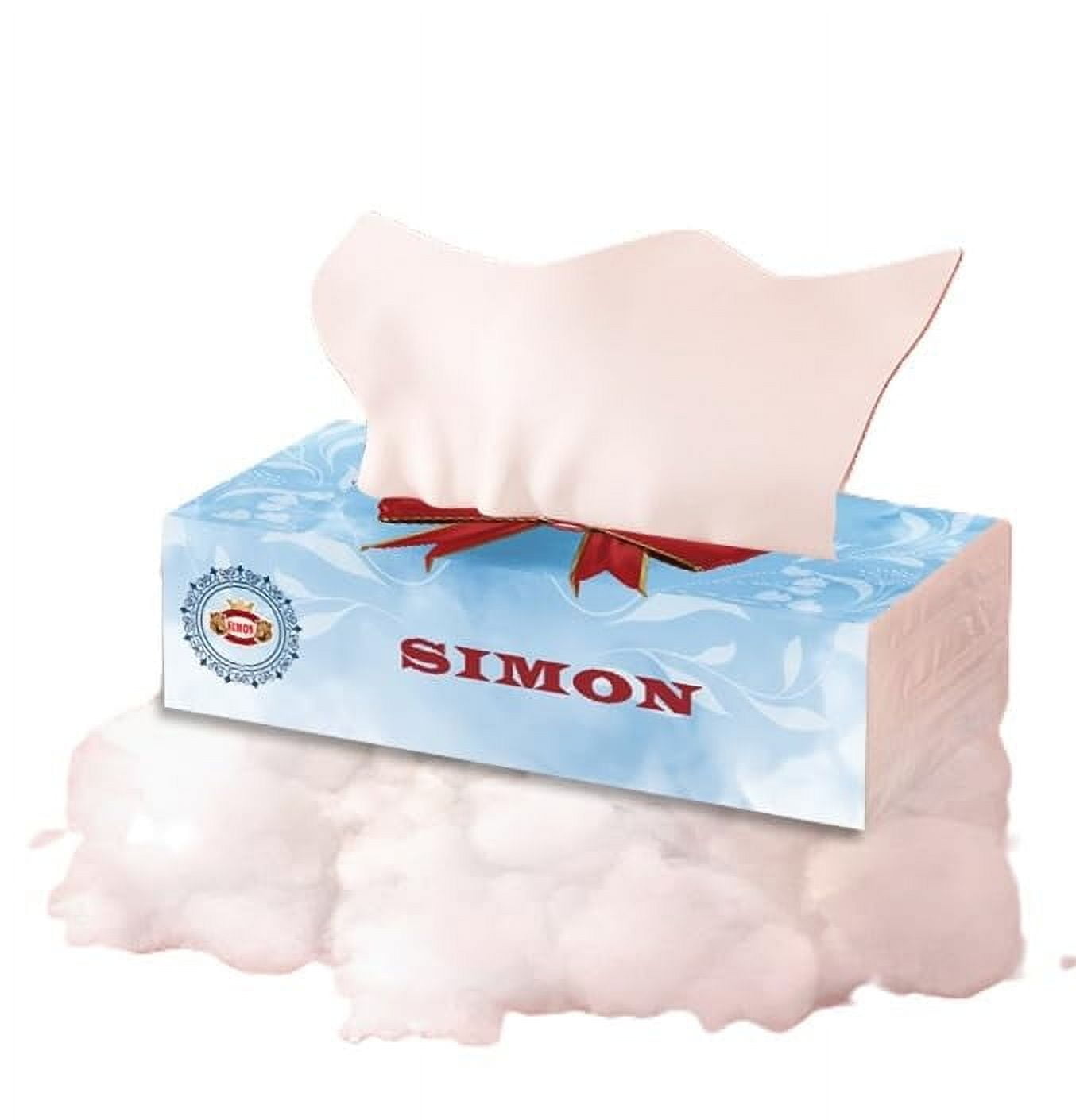 Simon Everyday Soft 2-Ply Facial Tissue Soft Pack 200 Sheets (36 Packs ...