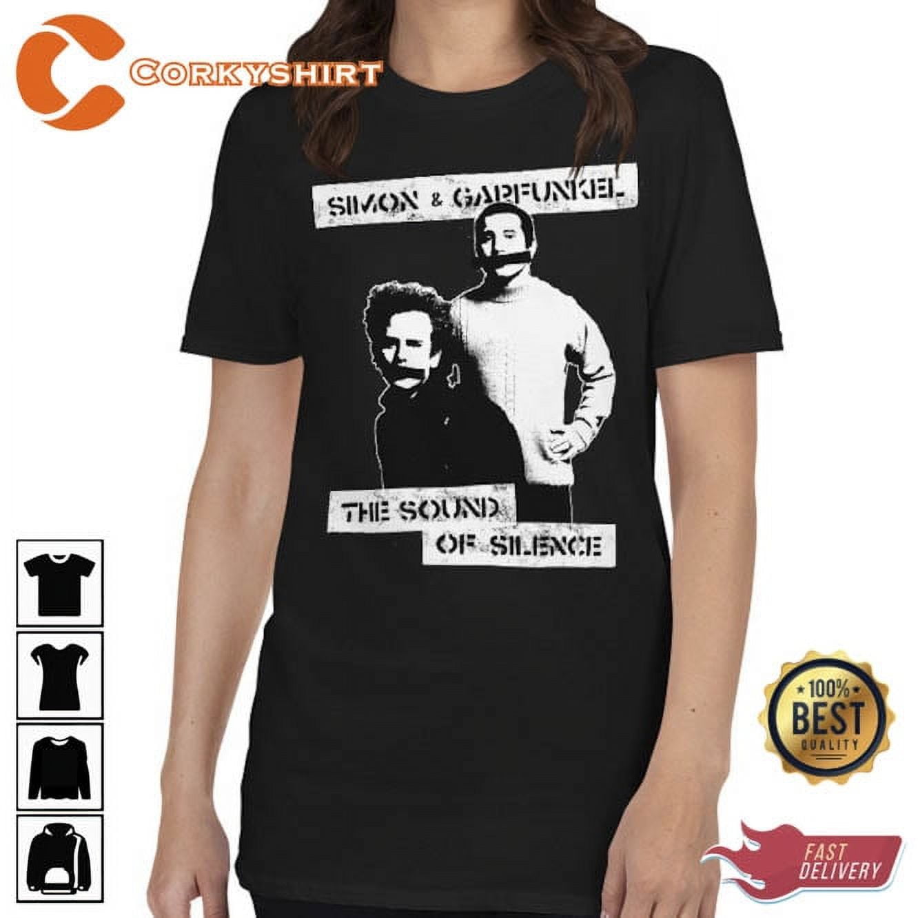 Simon Garfunkel The Sound Of Silence Tshirt