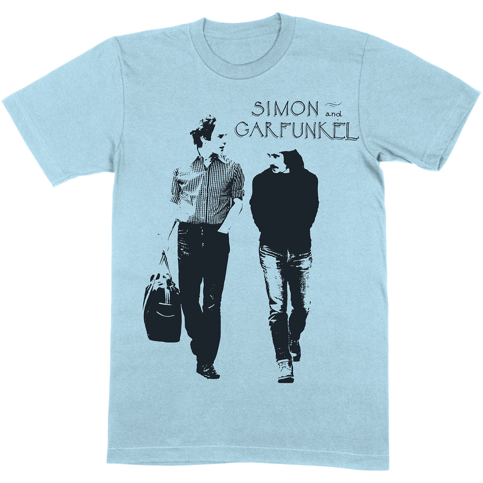 Simon & Garfunkel Unisex T-Shirt Walking (X-Large) - Walmart.com
