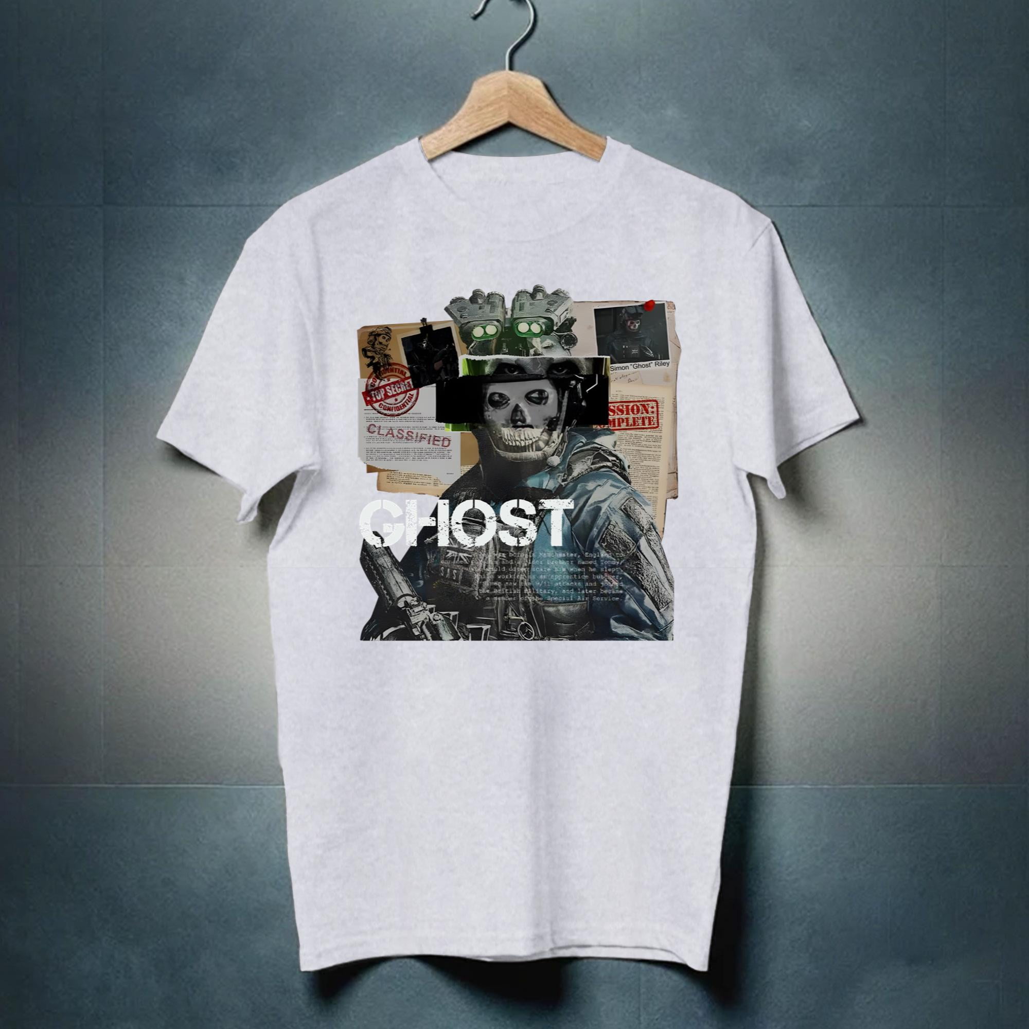 Simon Ghost Riley COD 90s Shirt, Bootleg Modern Warfare 1 2 3 Game ...