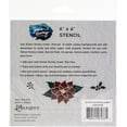 thumbnail image 1 of Simon Hurley Create. Stencil 6"X6"-Jumbo Poinsetta Maker, 1 of 1