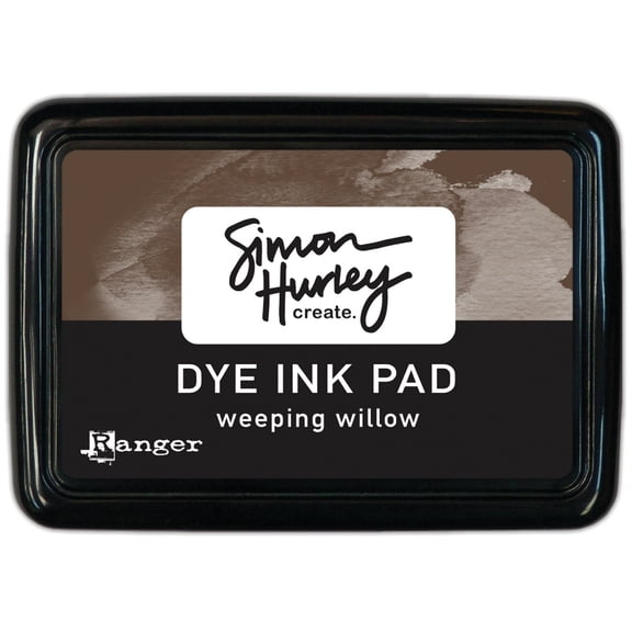 Simon Hurley create. Dye Ink Pad-Weeping Willow