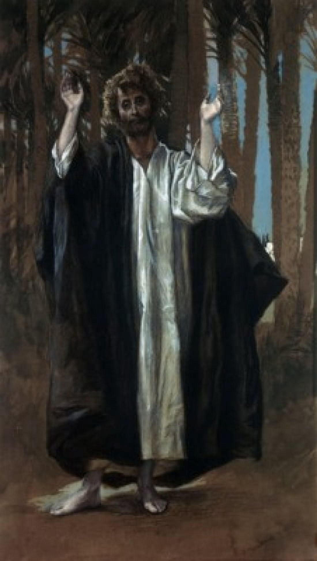 Simon James Tissot (1836-1902 French) Canvas Art - James Tissot (18 x 24)