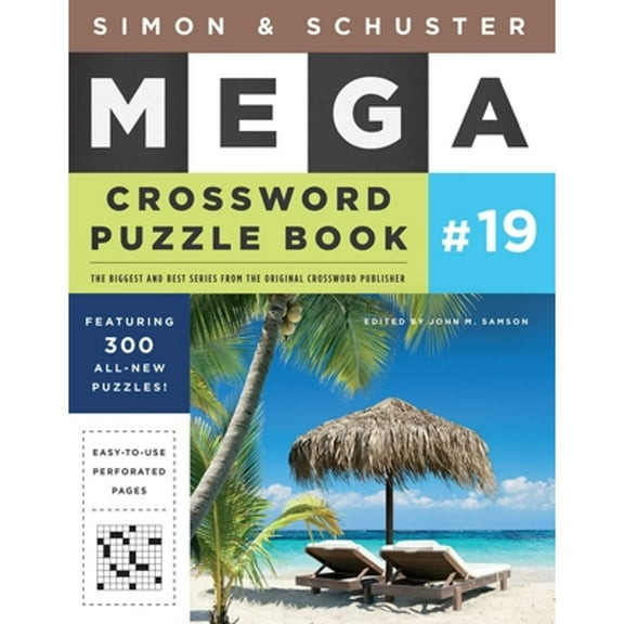 Pre-Owned Simon & Schuster Mega Crossword Puzzle Book #19, 19 (S&s Mega Crossword Puzzles) Paperback