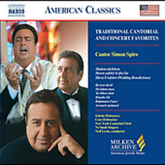 Simon Spiro - Milken Arch American Jewish Music: Cantor Spiro - Music & Performance - CD