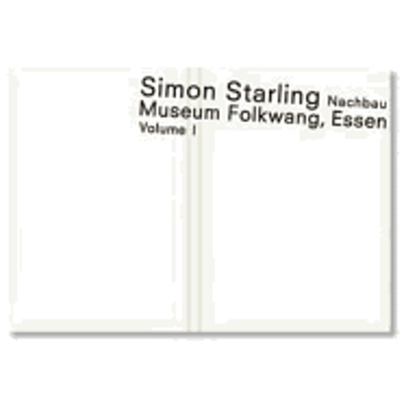 Pre-Owned Simon Starling: Nachbau/Reconstruction (Paperback 9783865214706) by Simon Starling, Bruno Haas