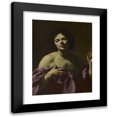thumbnail image 1 of Simon Vouet 12x14 Black Modern Framed Museum Art Print Titled - Saint Sebastian, 1 of 1