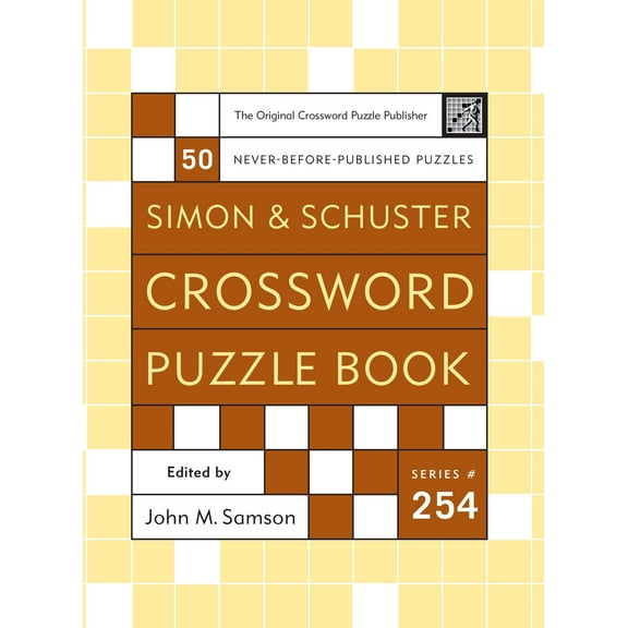 Simon and Schuster Crossword Puzzle Book #254 : The Original Crossword Puzzle Publisher (Paperback)