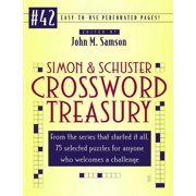Simon & Schuster Crossword Treasury Simon and Schuster Crossword Treasury # 42, Book 42, Paperback