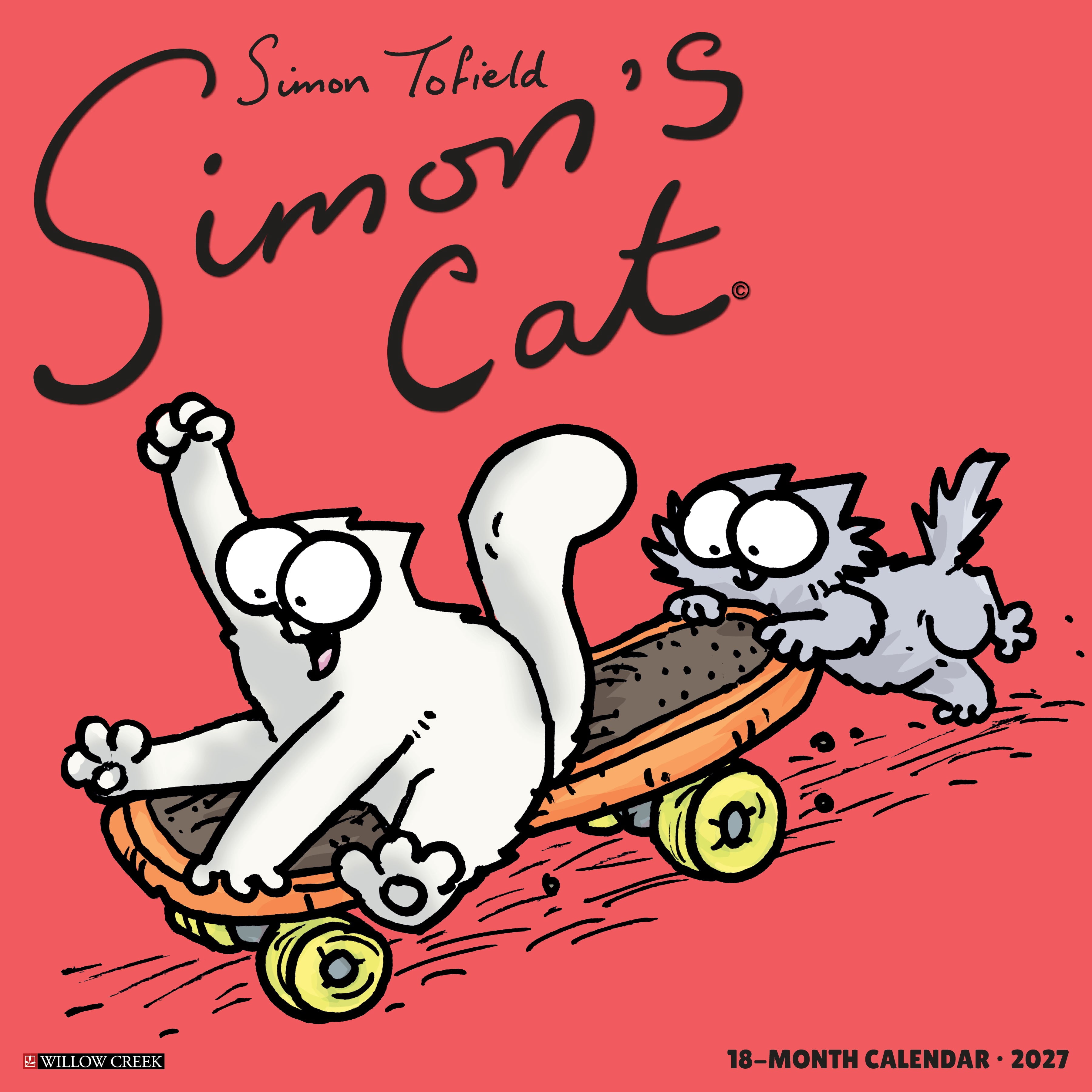 Willow Creek Press, Simon's Cat 2027 Wall Calendar