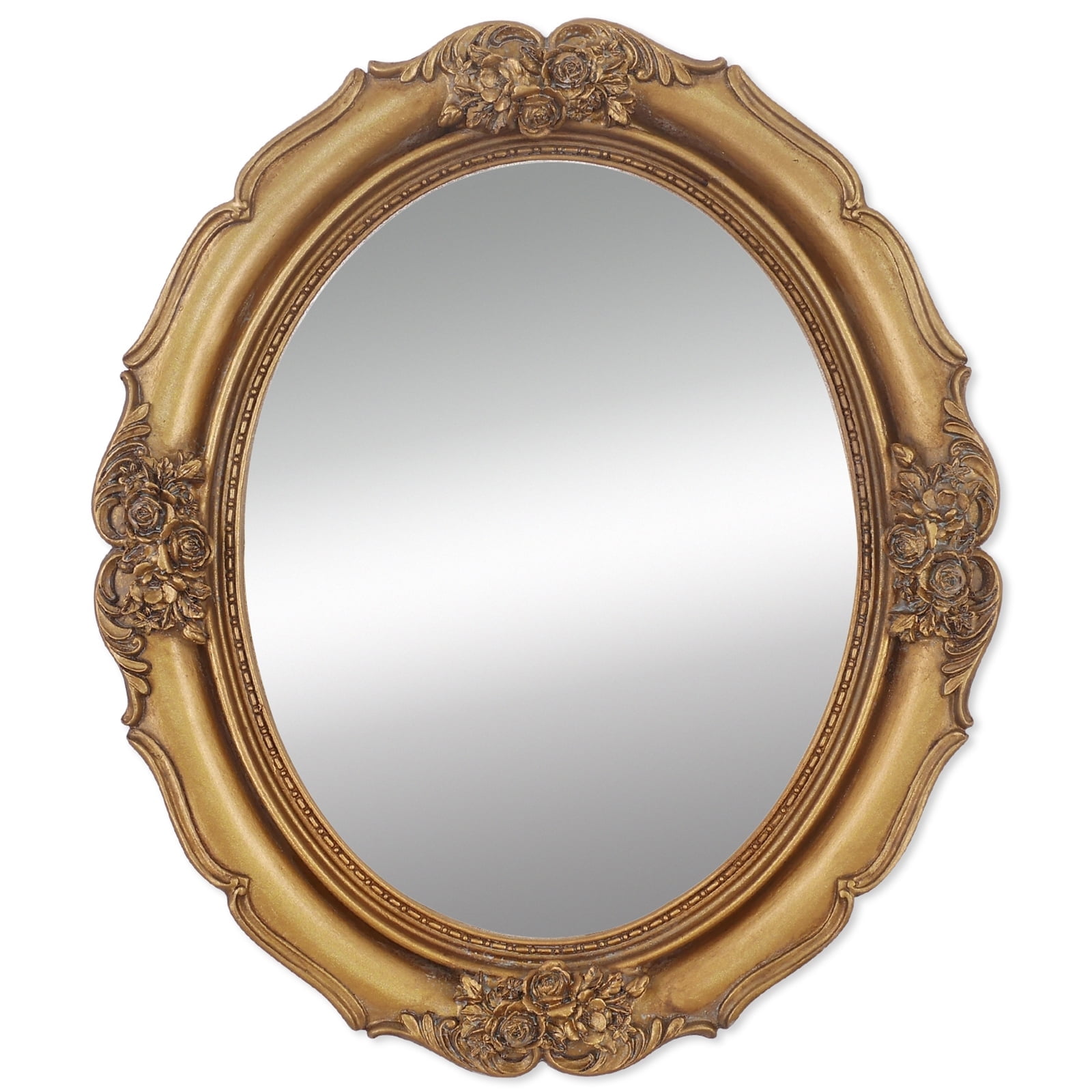 Sintosin Vintage Small Scalloped Wall Mirror Decorative 8.9 Sintosin Vintage Small Scalloped Wall Mirror Decorative 8.9