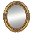 thumbnail image 1 of Simon's Shop Gold Mirrors Oval Wall Mirror for Living Room Decor, Vintage Makeup Mirror, 10 1/2 x 12 1/2 Inches, 1 of 5