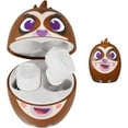 thumbnail image 1 of Simon the Sloth Child's Casual Listening Bluetooth In-Ear Earbud with Ear Gels, White, 1 of 6