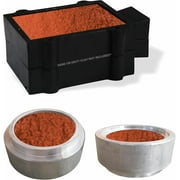 Simond Store - Casting Sand Mold & 2 Part Aluminium Ring Cast Iron Casting Flask Mold - 4 Located Pins Sand Casting Kit Used as Jewelry Casting Molds, Metal Casting Molds & Pewter Casting Molds