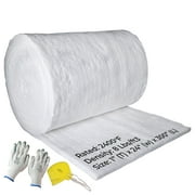 Simond Store Ceramic Fiber Insulation Blanket, Density-8 lb, 2400F,  1" x 24" x 25'