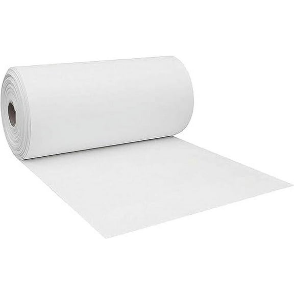 Simond Store Ceramic Fiber Paper - 1/14" (2 mm) Thick x 24" x 25' - 2300F Rated - High Temperature Insulation Gasket Paper for Kiln, Furnace, Stove, Glass Fusing - Non Asbestos