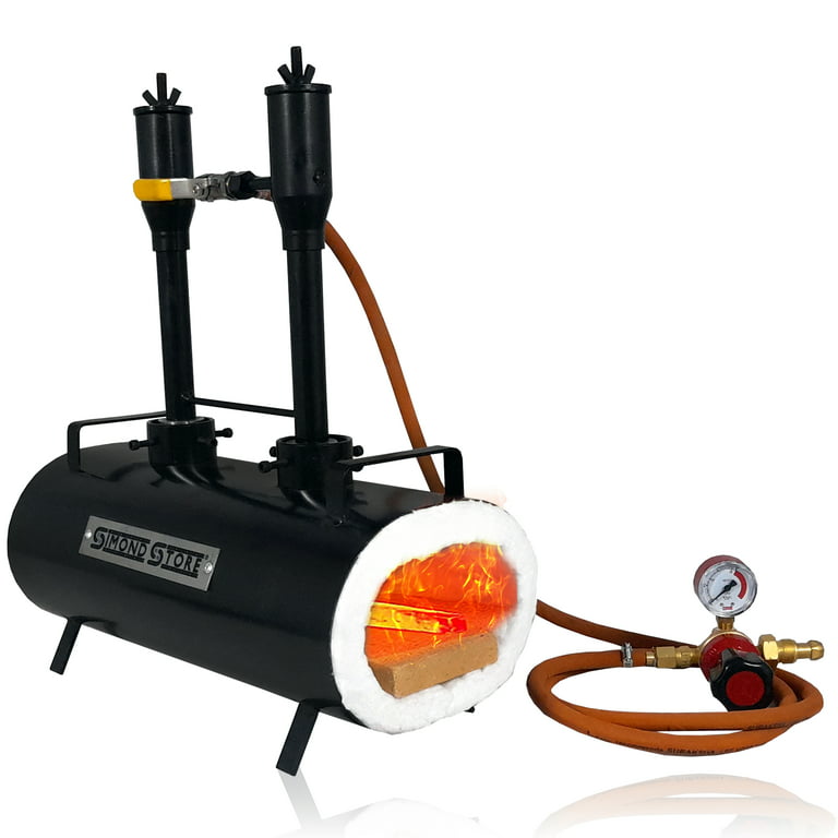 Simond Store Double Burner Portable Propane Gas Forge for Blacksmithing  Tools & Hardware Misc.. 