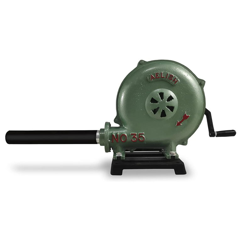 Hand Blower,Hand Crank Blacksmith Forge Blower Manual Fan for Outdoor  Acativity