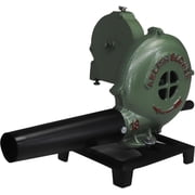 SIMOND STORE - Hand Crank Blacksmithing Forge Blower - Cast Aluminum Manual Mini Blower for Farrier Blacksmith Coal Forge Firepot BBQ Outdoor Cooking Camping
