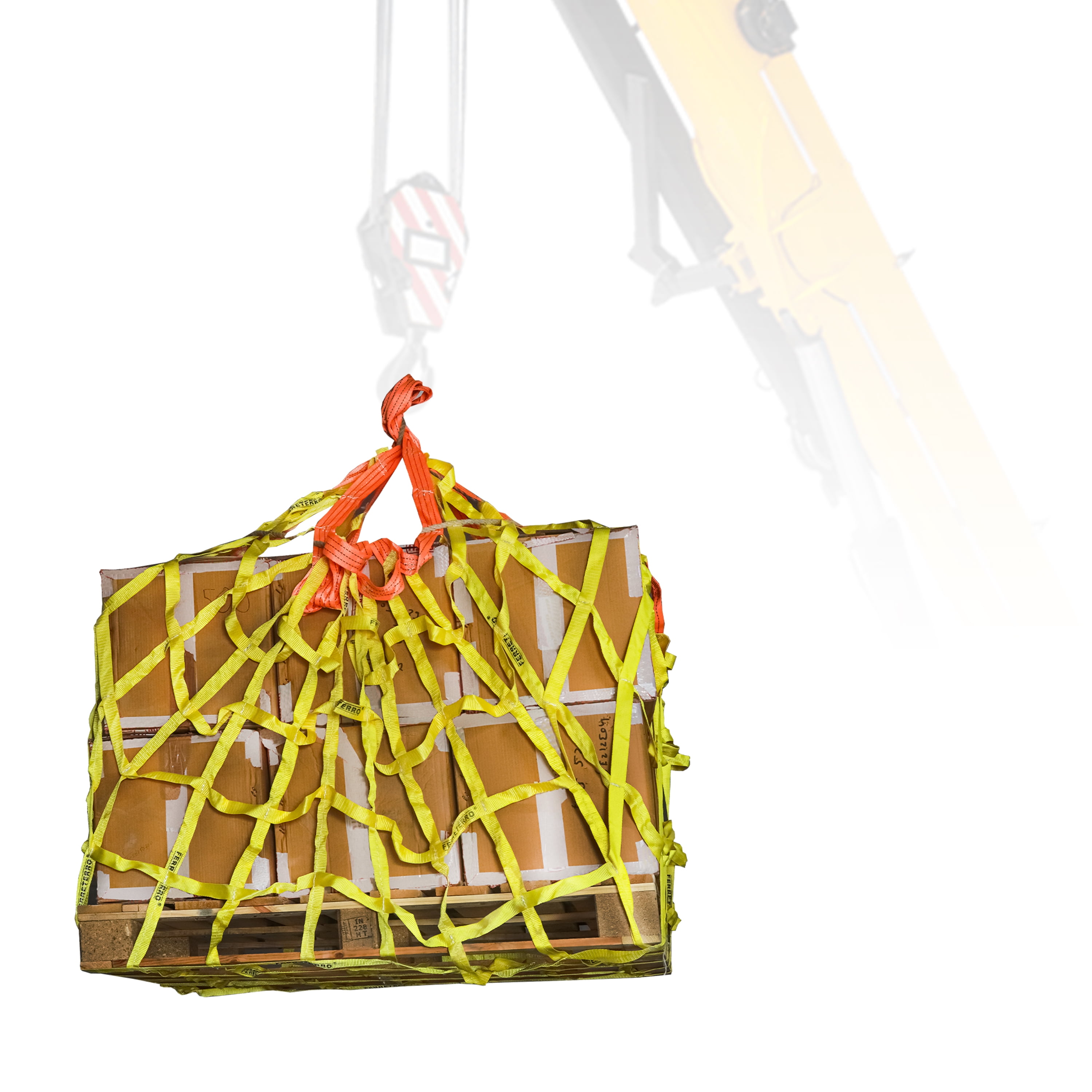 Simond Store - Pallet Cargo Lifting Net Straps , Cargo Hanging Net
